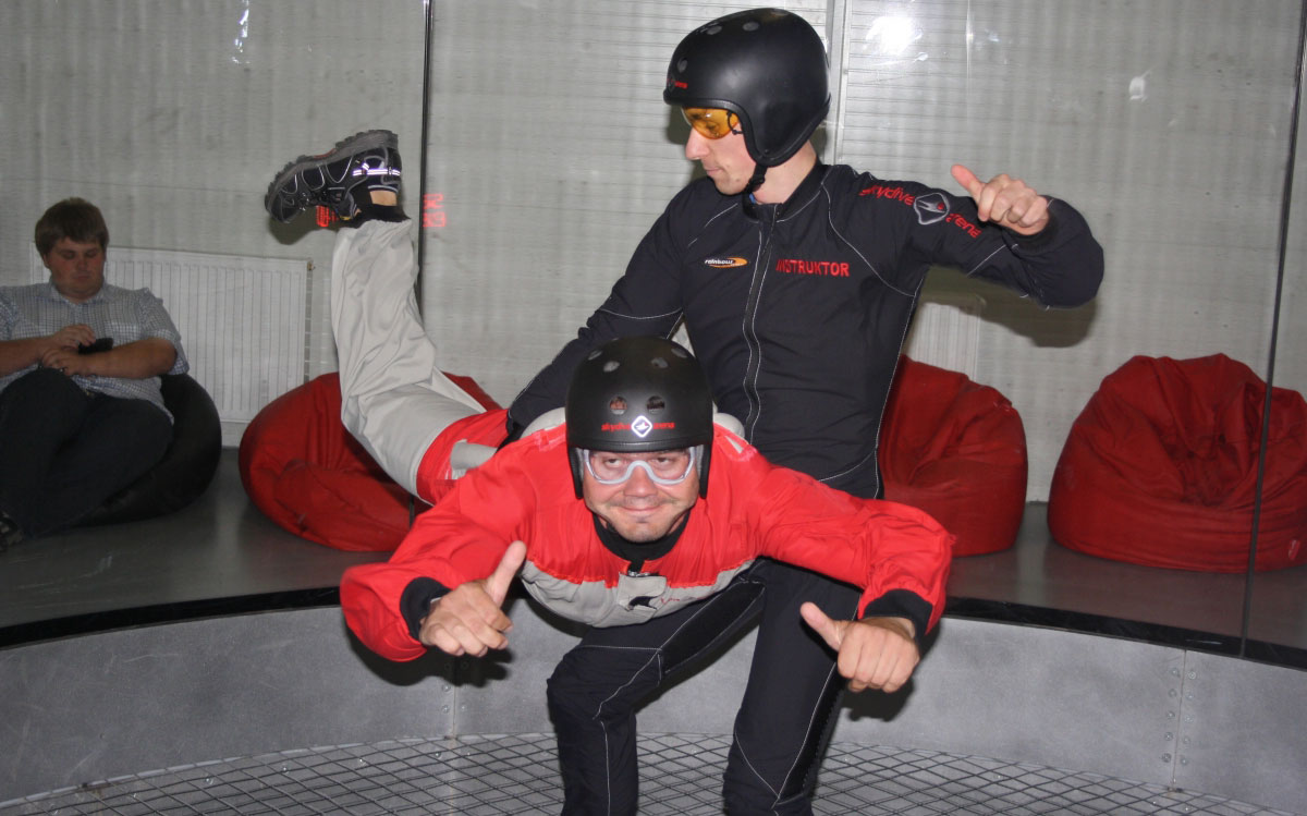 Simulateur de chute libre EVG Prague