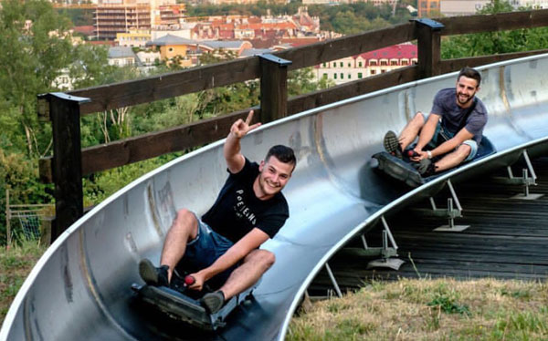 Bobsleigh à Prague